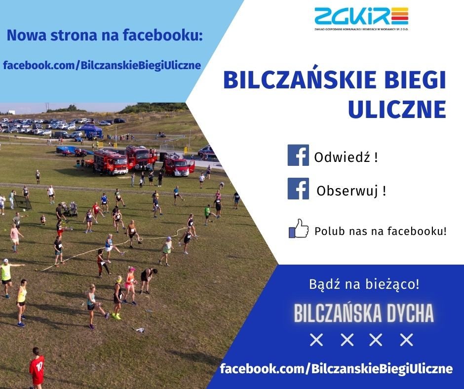 Nowa strona na facebooku – Bilczańskie Biegi Uliczne