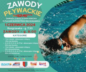 Zawody Pływackie z okazji Dnia Dziecka o Puchar Burmistrza Miasta i Gminy Morawica
