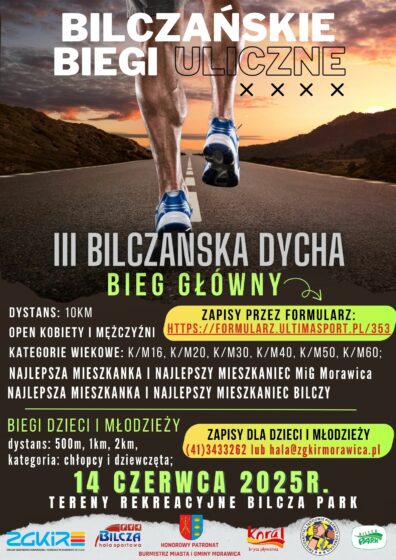 Zapisy na Bilczańskie Biegi Uliczne wystartowały !!!