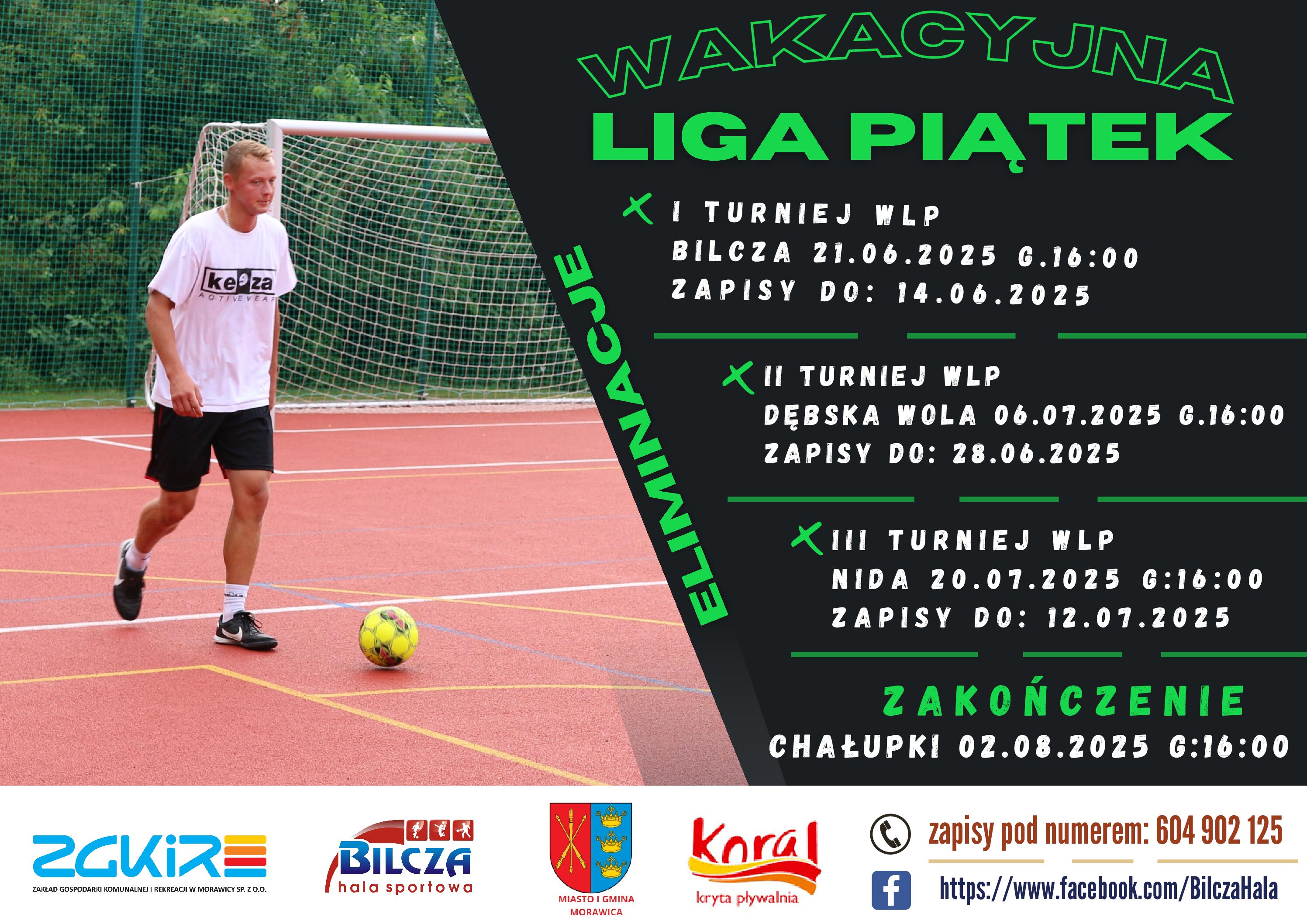 WAKACYJNA LIGA PIĄTEK – zgłoś swoją drużynę !