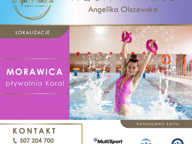 Wakacje 2025- zmiana terminu zajęć Aqua Aerobiku