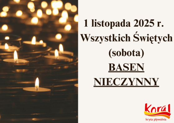 1 listopada 2025 r. (Wszystkich Świętych) – godziny otwarcia