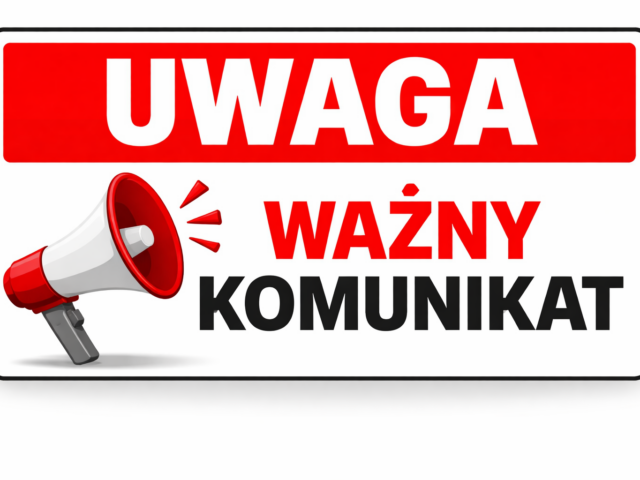 Komunikat !!!