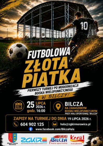 FUTBOLOWA ZŁOTA PIĄTKA – ZBIERZ DRUŻYNĘ I ZAWALCZ O ZWYCIĘSTWO!