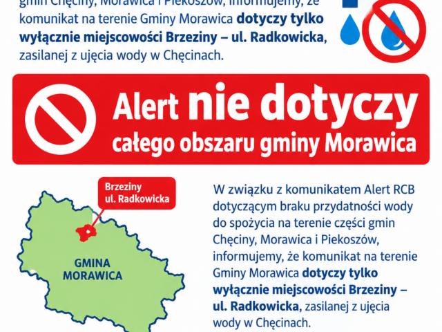 Sprostowanie do komunikatu