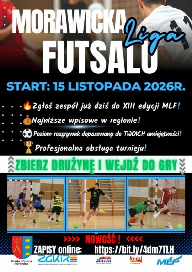 CZAS NA FUTSAL! ZGŁOŚ SWOJĄ DRUŻYNĘ DO XIII EDYCJI MLF!